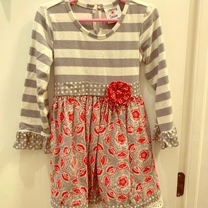 Lot of 2 Girls Fall Dresses (see pics)